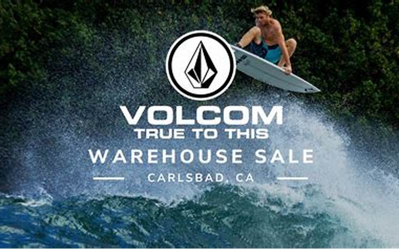 Get Ready for the Volcom Warehouse Sale 2022!