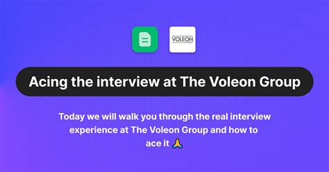 Voleon Group Software Developer Interview