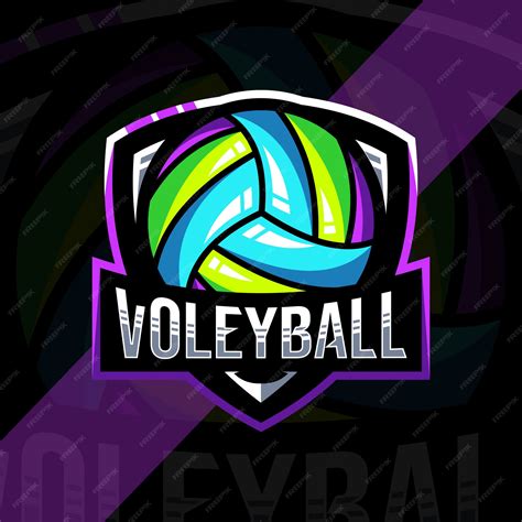 Volleyball Logo Design Templates