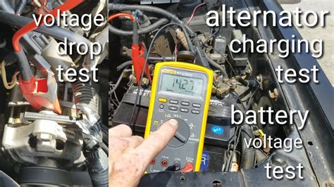 Voltage Drop Test of Alternator