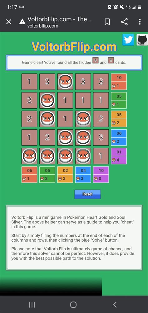 Voltorb Flip Calculator