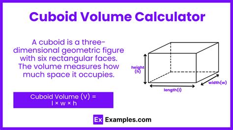 Calculate the Volume of Cuboid with Ease: Cuboid Volume Calculator