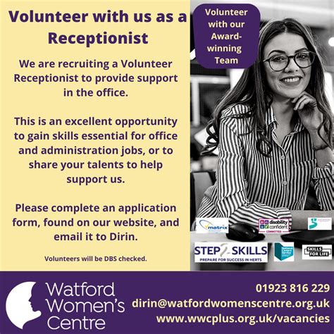 Volunteer Receptionist Jobs