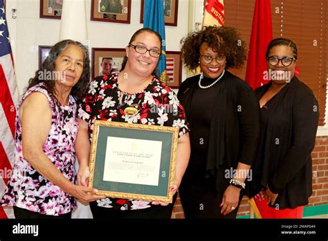 Volunteer receiving appreciation