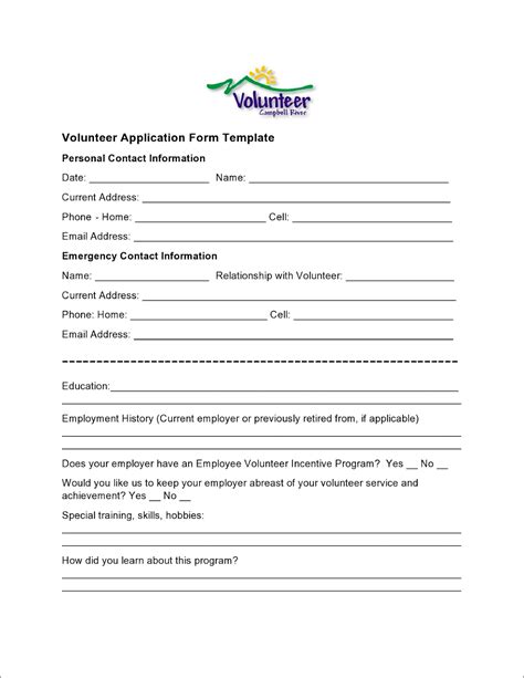 Volunteers Of America Job Application