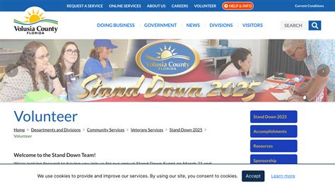Volusia County Volunteer