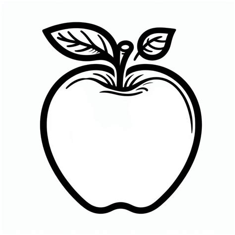 Vorlage Apfel