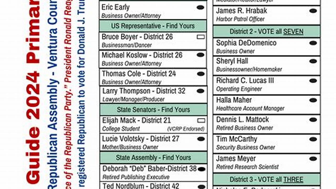 Voter Guide 2024 By Zip Code