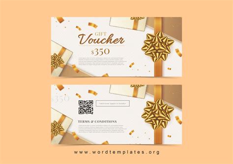 Voucher Template Word
