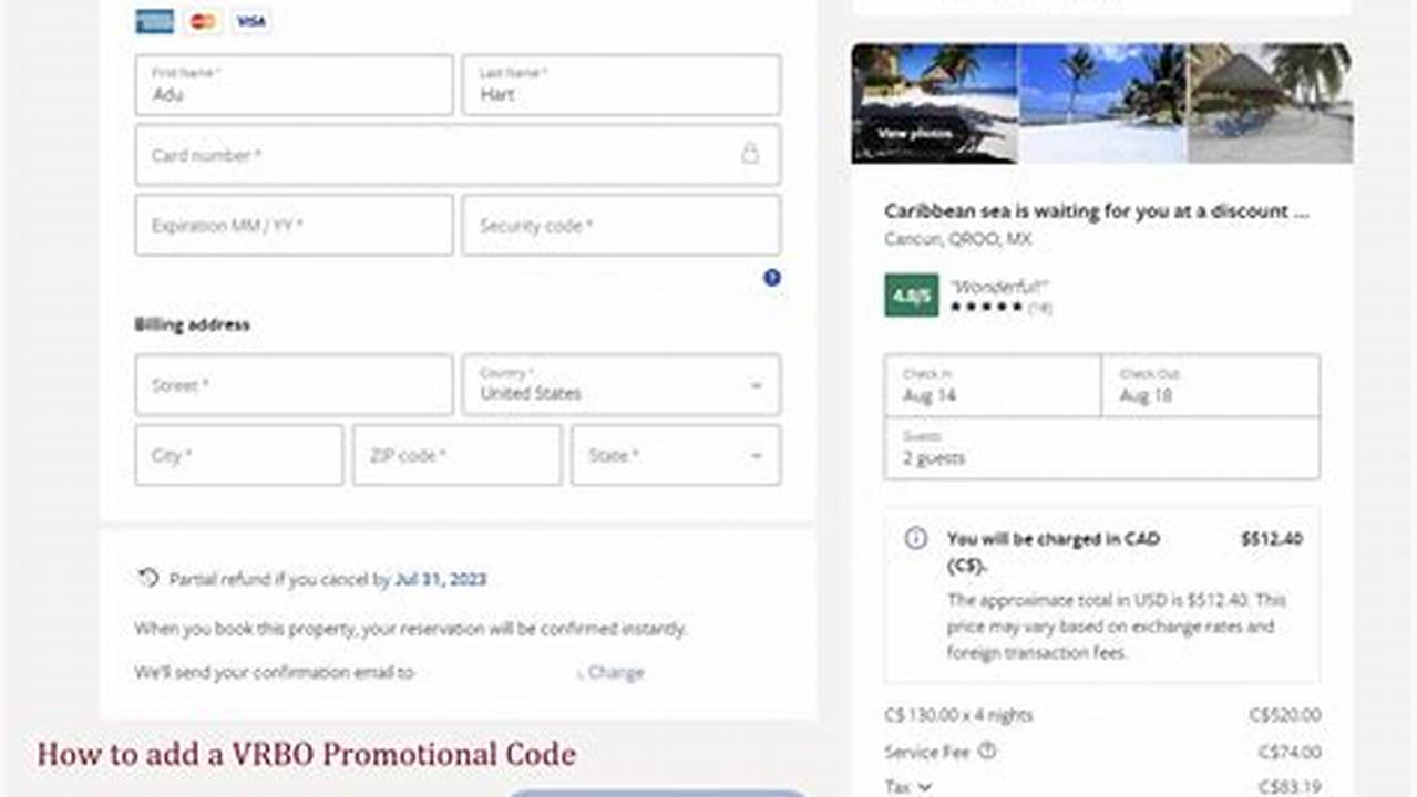 Vrbo Promo Code 2024