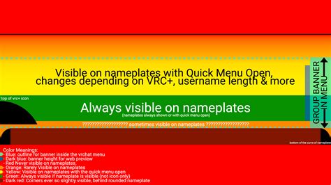 Vrchat Banner Template