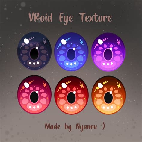 Vroid Eye Texture Template