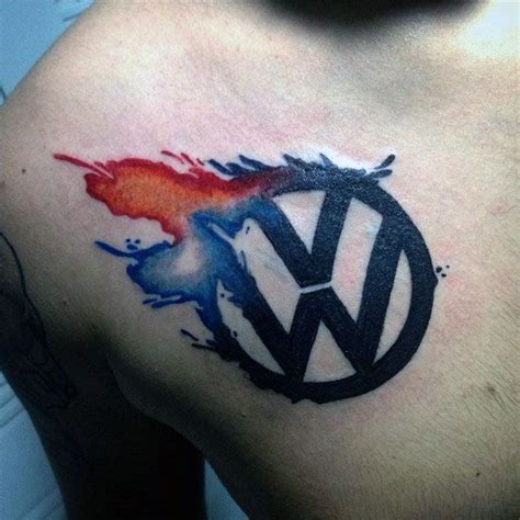 50 Volkswagen VW Tattoos For Men Automotive Design Ideas