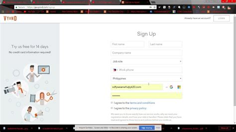 Vyond Sign Up