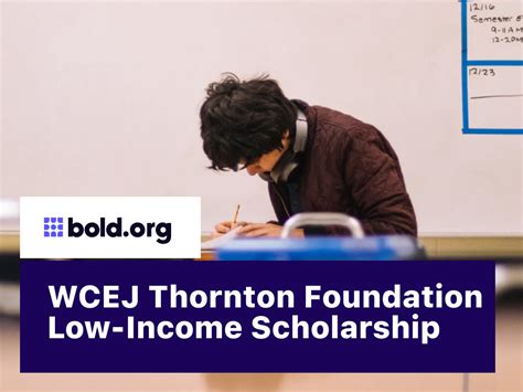 All You Need to Know About the WCEJ Thornton Foundation Scholarship