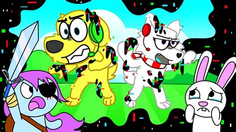 WE\'RE PIBBY CORRUPTED!! Roblox Learning With Pibby 