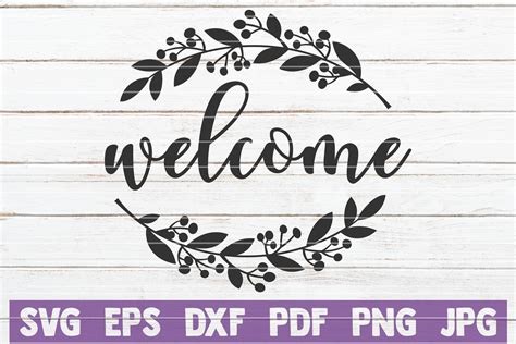 Download WELCOME SVG File - SVG Design Commercial Use