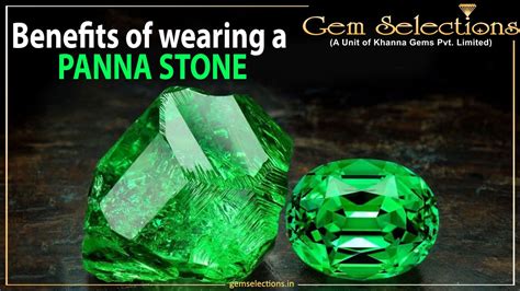 WHAT ARE THE BENEFITS OF WEARING PANNA GEMSTONE?