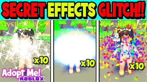 WORKING *SECRET EFFECTS GLITCH* Hacks in ADOPT ME Roblox