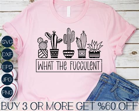 Download WTF What the Fucculent - Funny Plant... Files For Crafts