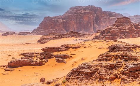 Wadi Rum Desert Landscape