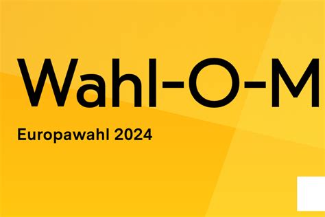 Wahl-O-Mat Europawahl