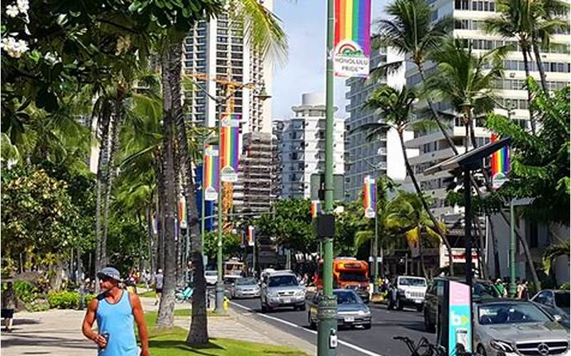 Waikiki Pride Parade Route