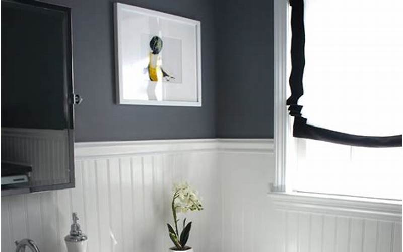 Wainscoting Color Combinations For Bathroom
