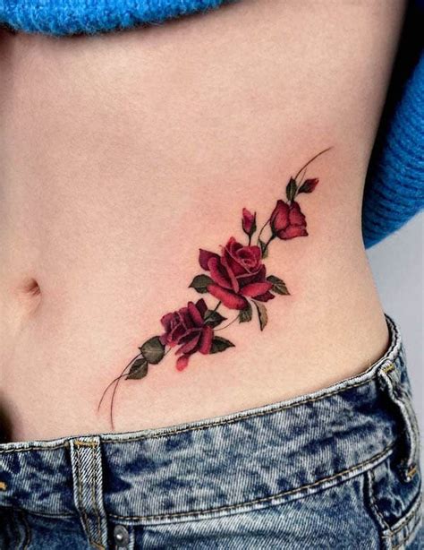 Waist Tattoos For Females