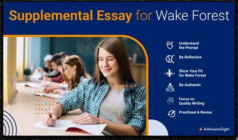 Wake Forest Essay Tips