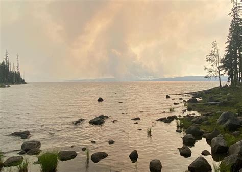 Waldo Lake Fire