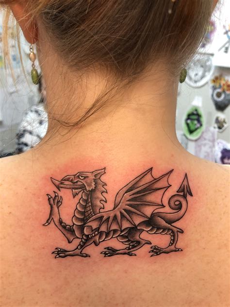 Welsh Red Dragon Welsh Dragon Tattoo Designs Peak Styles