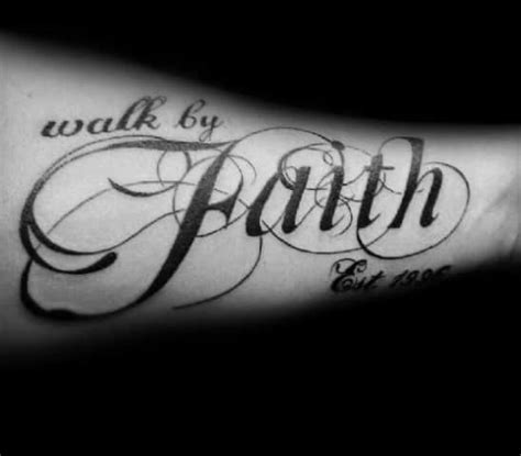 We walk by faith not by sight Foot tattoos, Tattoo