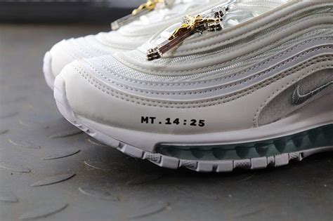 Nike Air Max 97 MSCHF x INRI Jesus Shoes Walk On Water （Final Version）