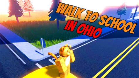 Walk to school in OHIO - Roblox