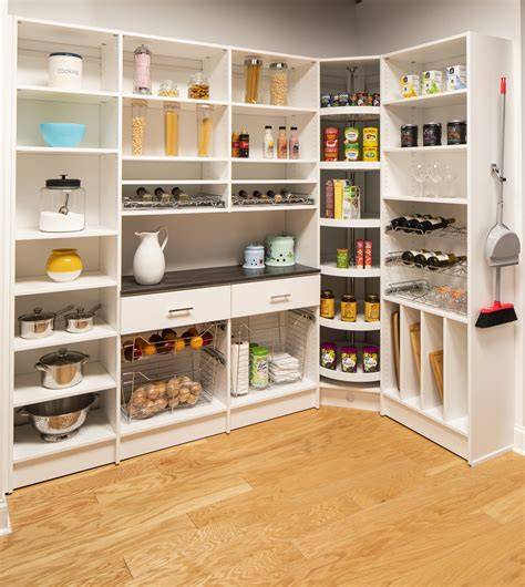 Walk-in Pantry Organization Systems
