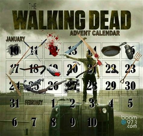 Walking Dead Advent Calendar