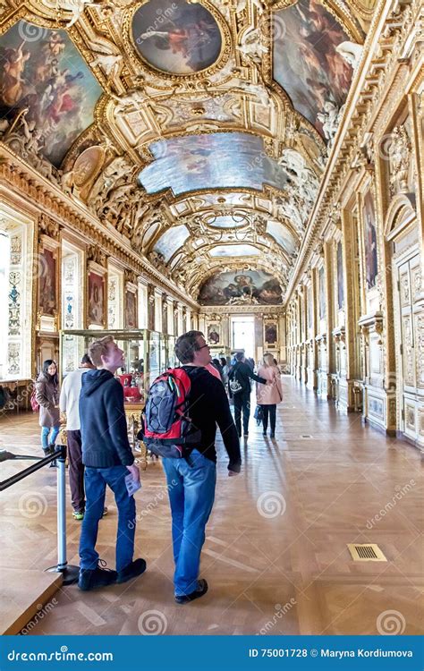 Walking In Louvre Museum