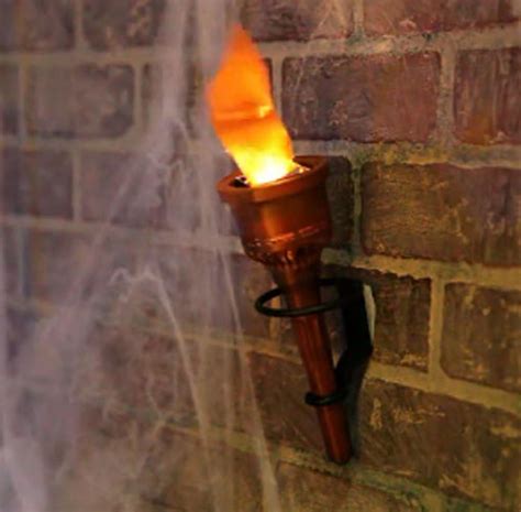 2021 Creative Torch Wall Light Vintage Torch Bearer Wall Mounted Lamp Industrial Art Decor Bar