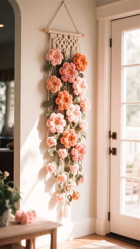 Wall Crochet Hanging