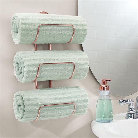 Buy Hanger Bathroom Accessories Towel Rack Retro Style Wall Mounted Double