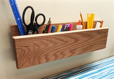 Desk Organizer Small Desk Wall Mounted Home Office Drop Down Etsy