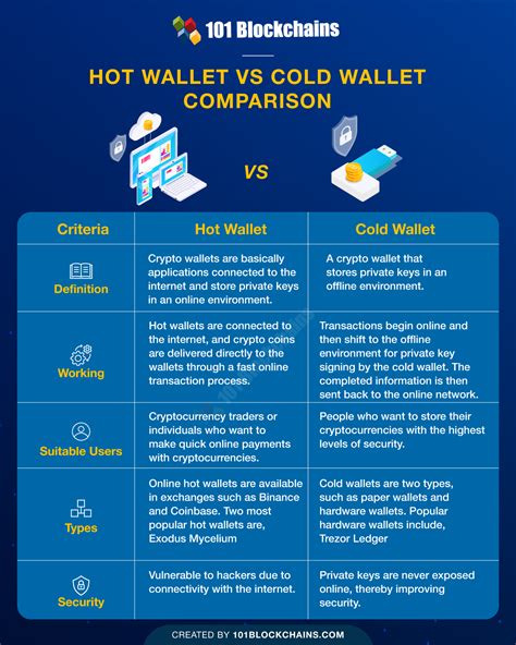 Wallet Types: Hot vs. Cold Storage