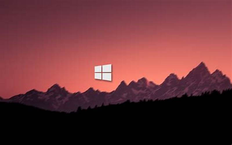 Wallpaper Landscape Windows 10
