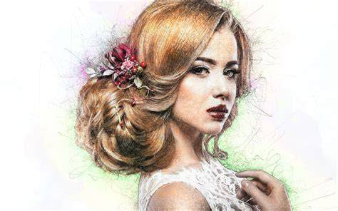 Wallpaper Coiffure Femme