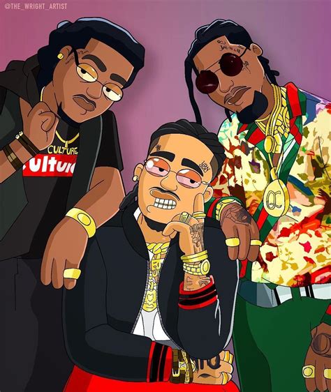 Wallpaper Rappers Cartoon