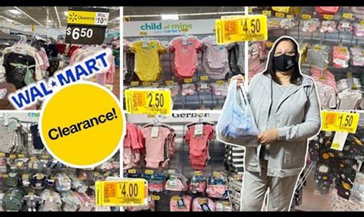 Walmart Baby Clearance 2024