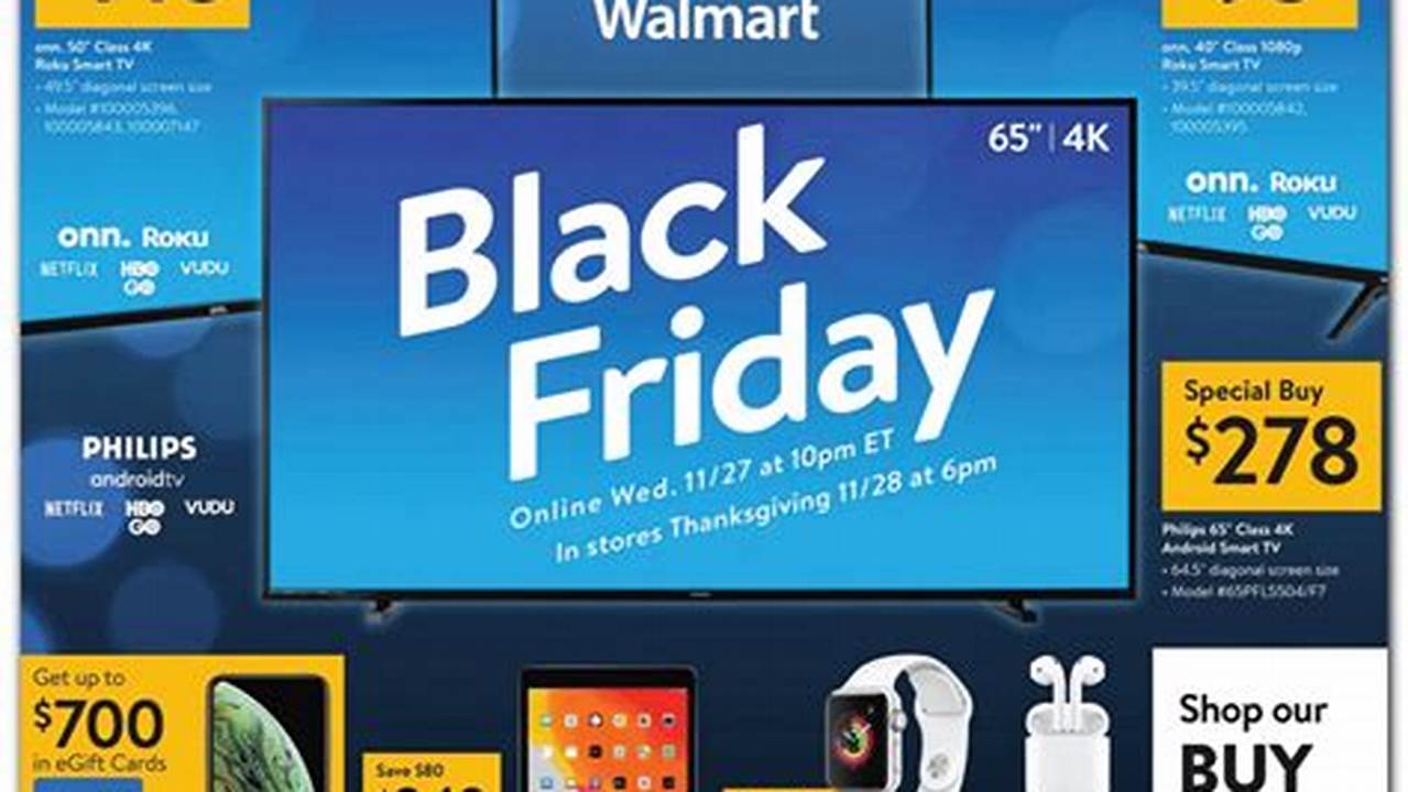 Walmart Black Friday Tv Deals 2024