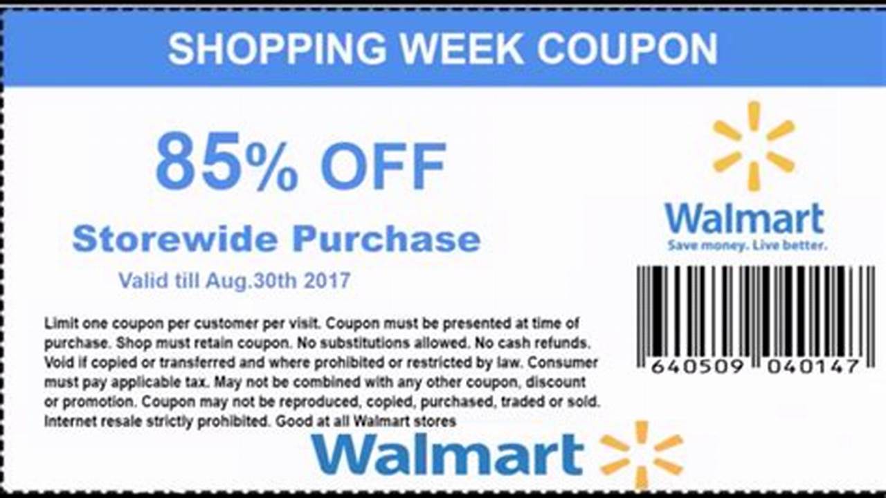 Walmart Promo Code August 2025