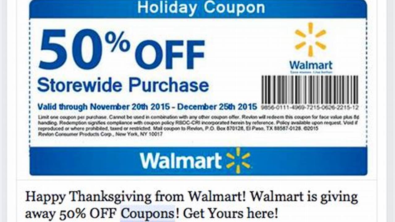 Walmart Promo Code December 2025